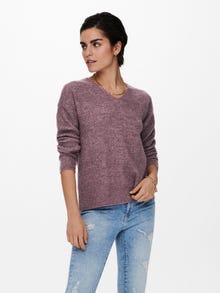 ONLY ONLCAMILLA Strickpullover -Rose Brown - 15204588