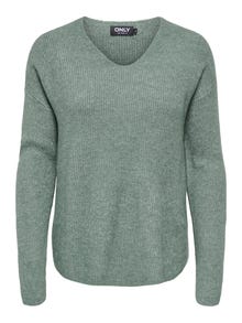 ONLY ONLCAMILLA Striktrøje -Laurel Wreath - 15204588