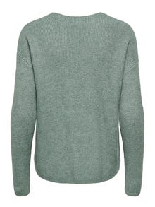 ONLY ONLCAMILLA Striktrøje -Laurel Wreath - 15204588