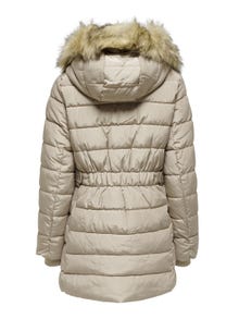 ONLY Long Quilted jacket -Humus - 15204606