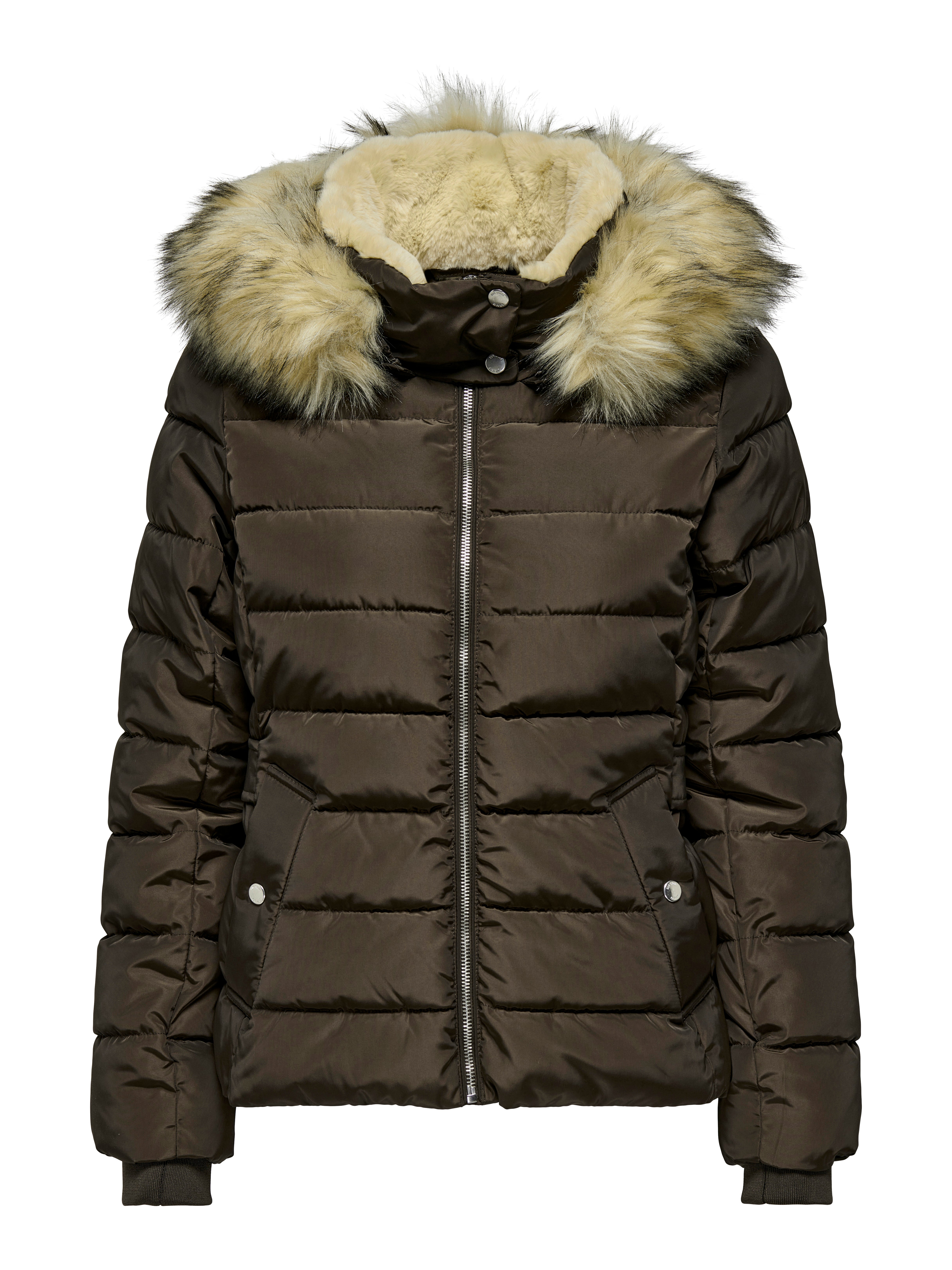 ONLCAMILLA Steppjacke | Dunkelbraun | ONLY®