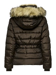 ONLY Short Quilted jacket -Hot Fudge - 15204607