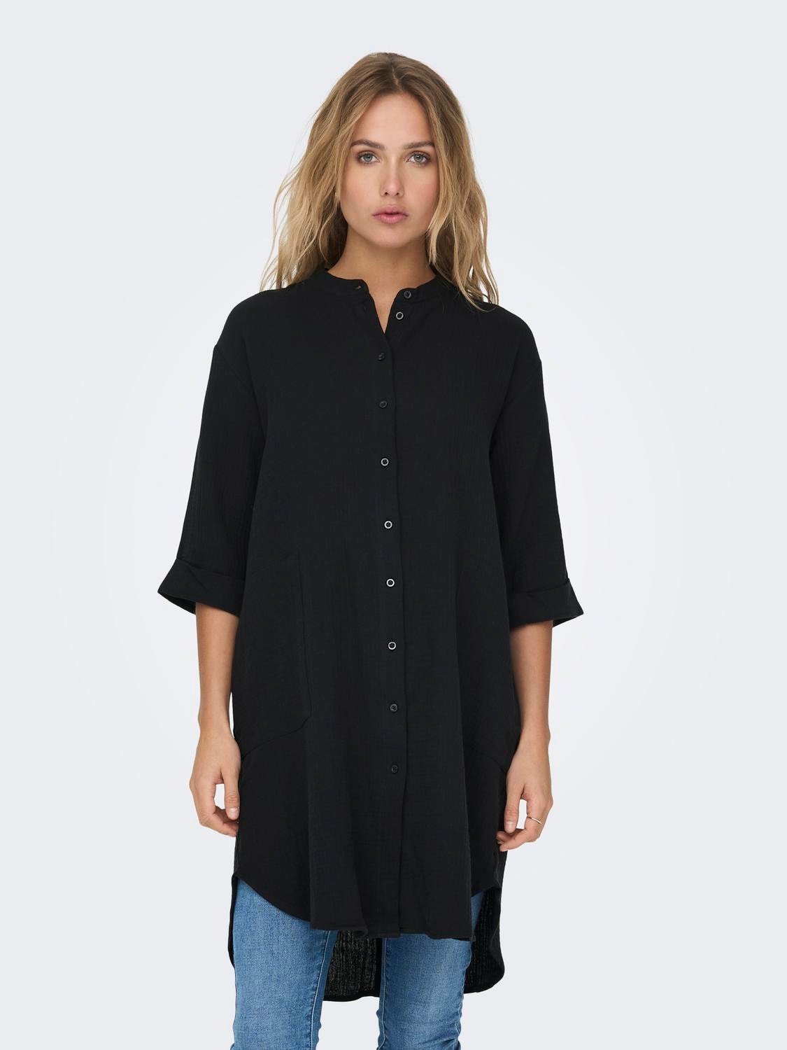 ONLY Oversized Shirt -Black - 15204625