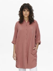 ONLY Oversize fit Skjorta -Canyon Rose - 15204625