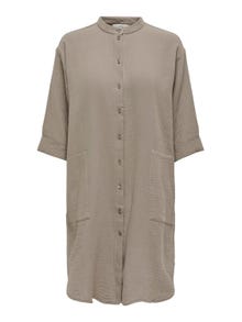 ONLY Oversize Skjorte -Brindle - 15204625