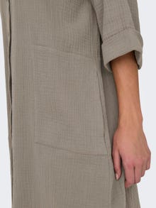 ONLY Regular fit Overhemd kraag Mouwuiteinden met omslag Overhemd -Brindle - 15204625