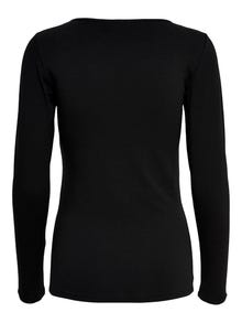 ONLY Stretch fit O-hals T-shirts -Black - 15204712