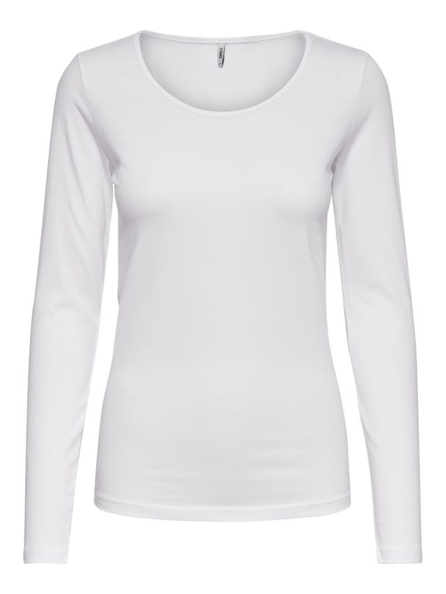 ONLY Stretch Fit Round Neck T-Shirt - 15204712