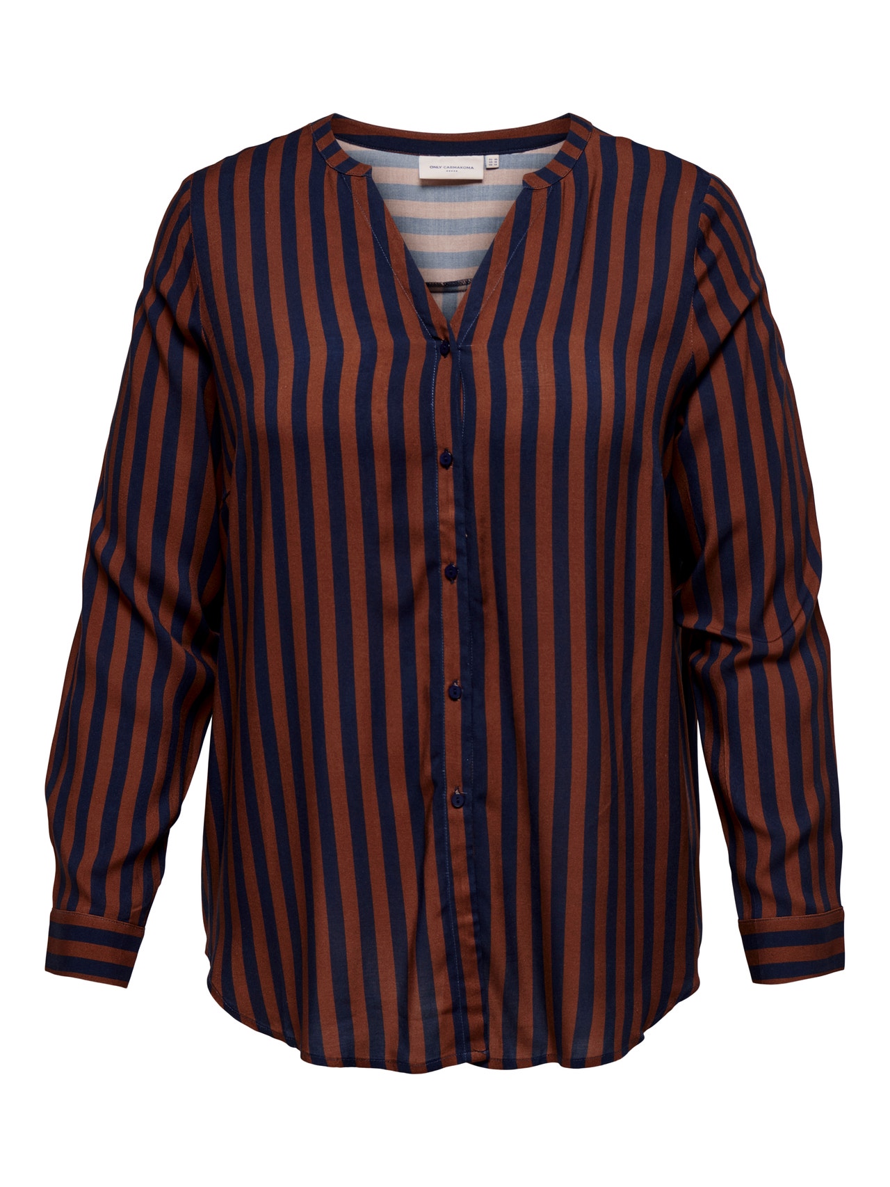 ONLY Regular Fit China Collar Shirt -Maritime Blue - 15204922