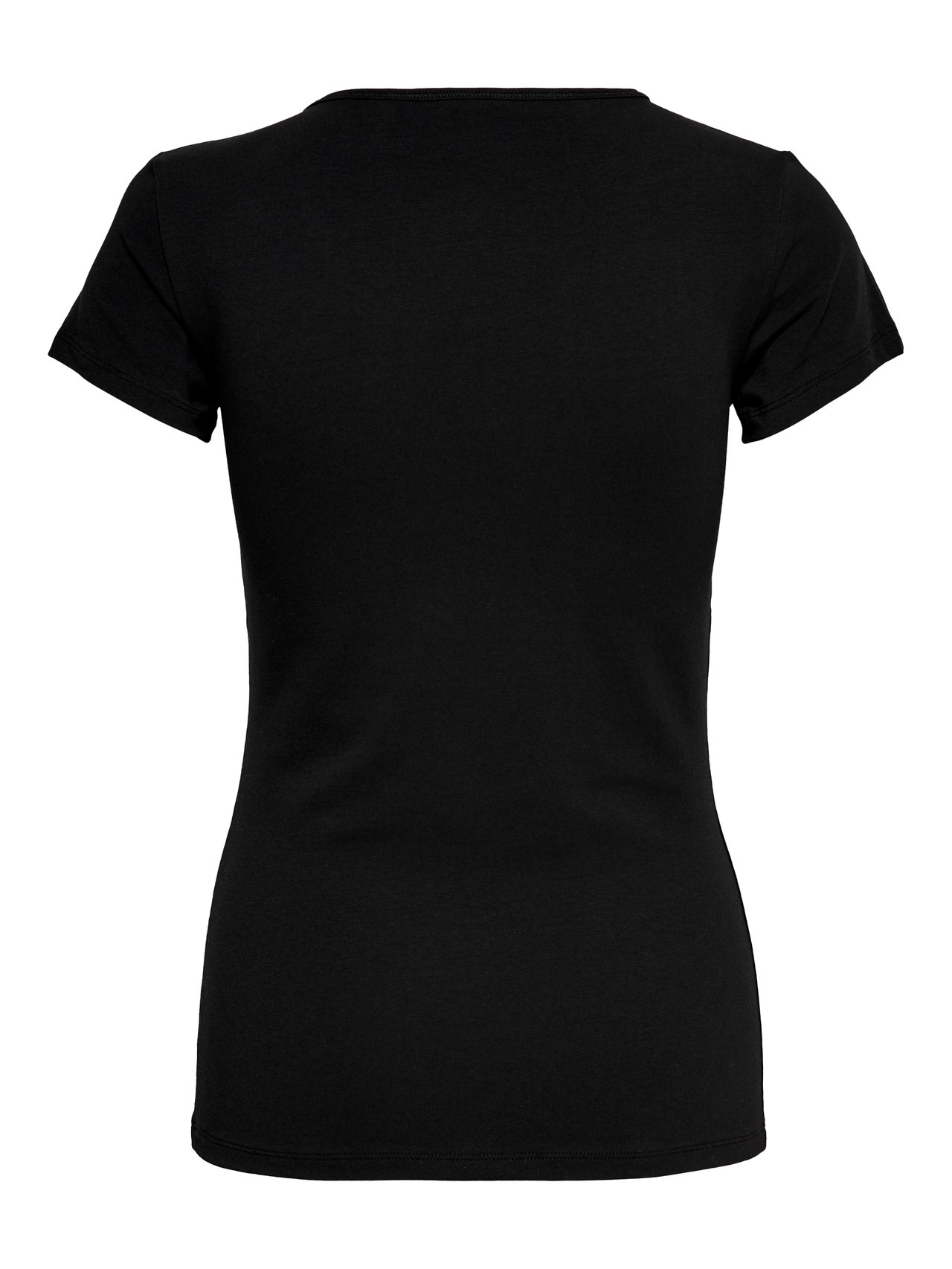 ONLY Regular fit O-hals T-shirts -Black - 15205059