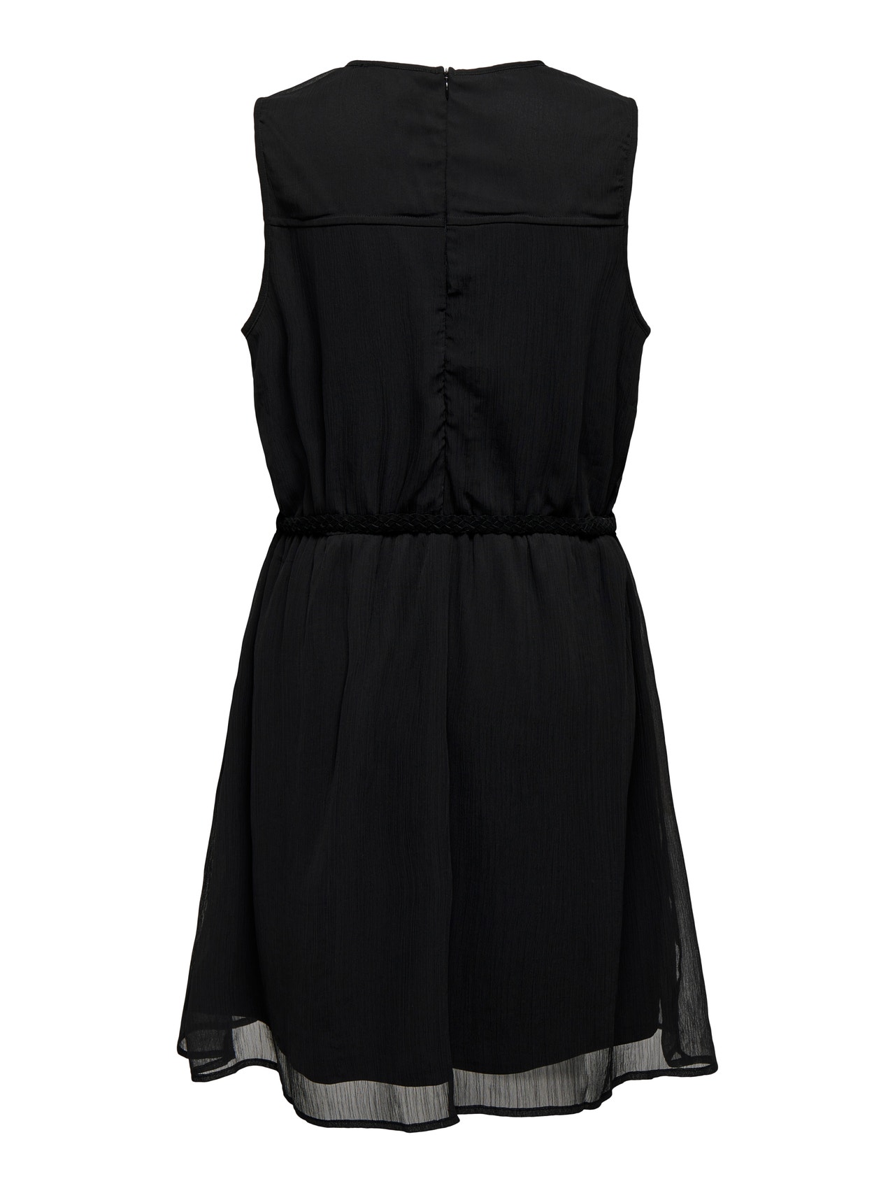 ONLY Regular fit O-hals Korte jurk -Black - 15205251