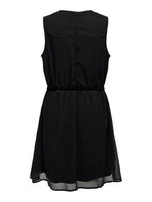 ONLY Regular Fit Round Neck Short dress -Black - 15205251