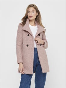 ONLY Wool Coat -Burlwood - 15205403