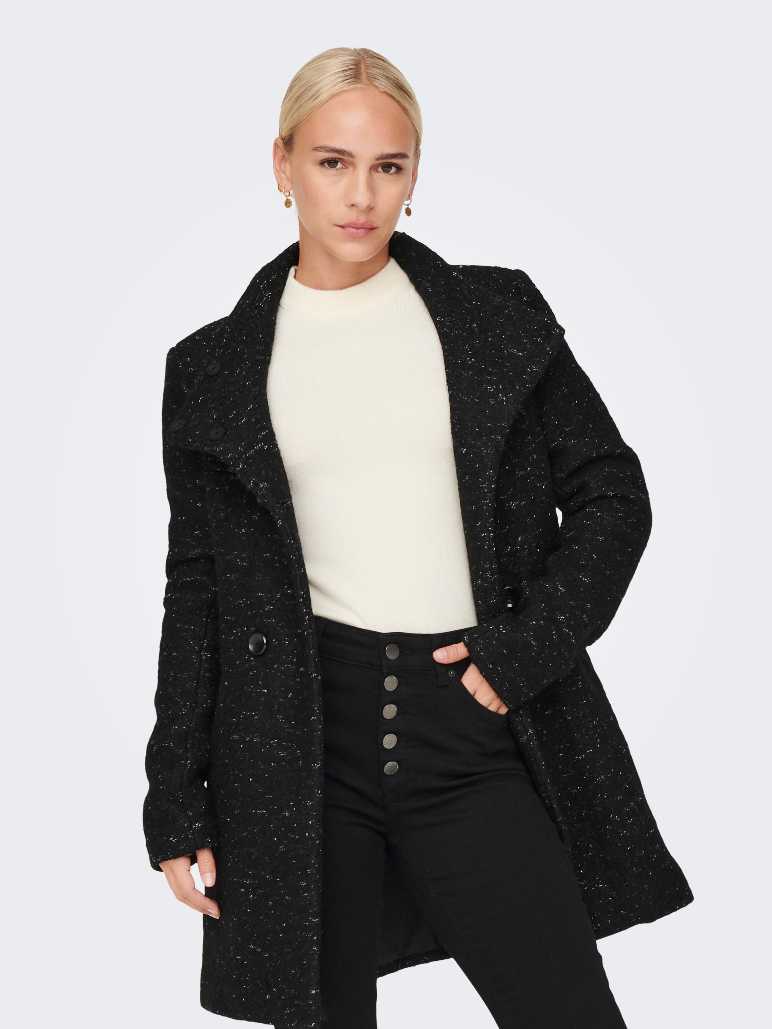 Sable XL Visiter la boutique OnlyONLY Manteau féminin à col haut 