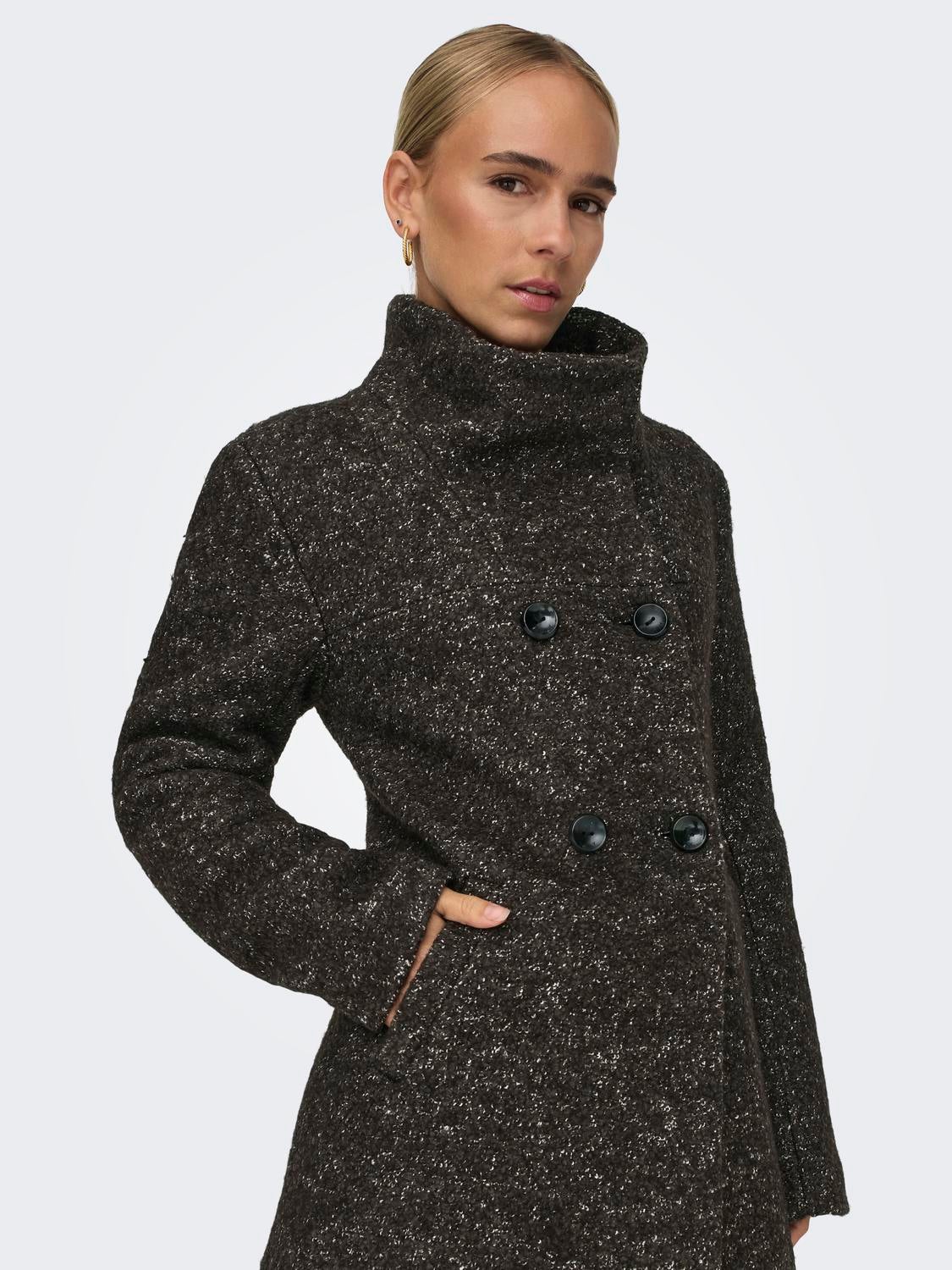 Manteau cheap only noir