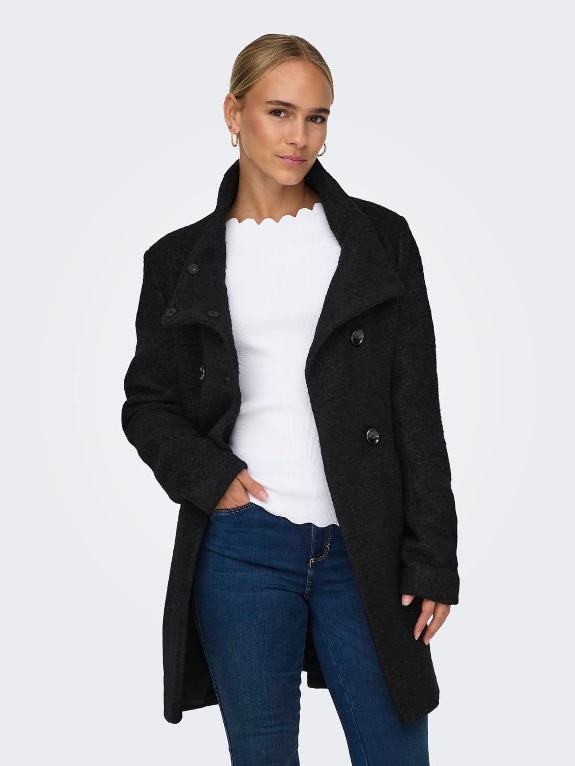 Manteau Laine femme veste laine ONLY