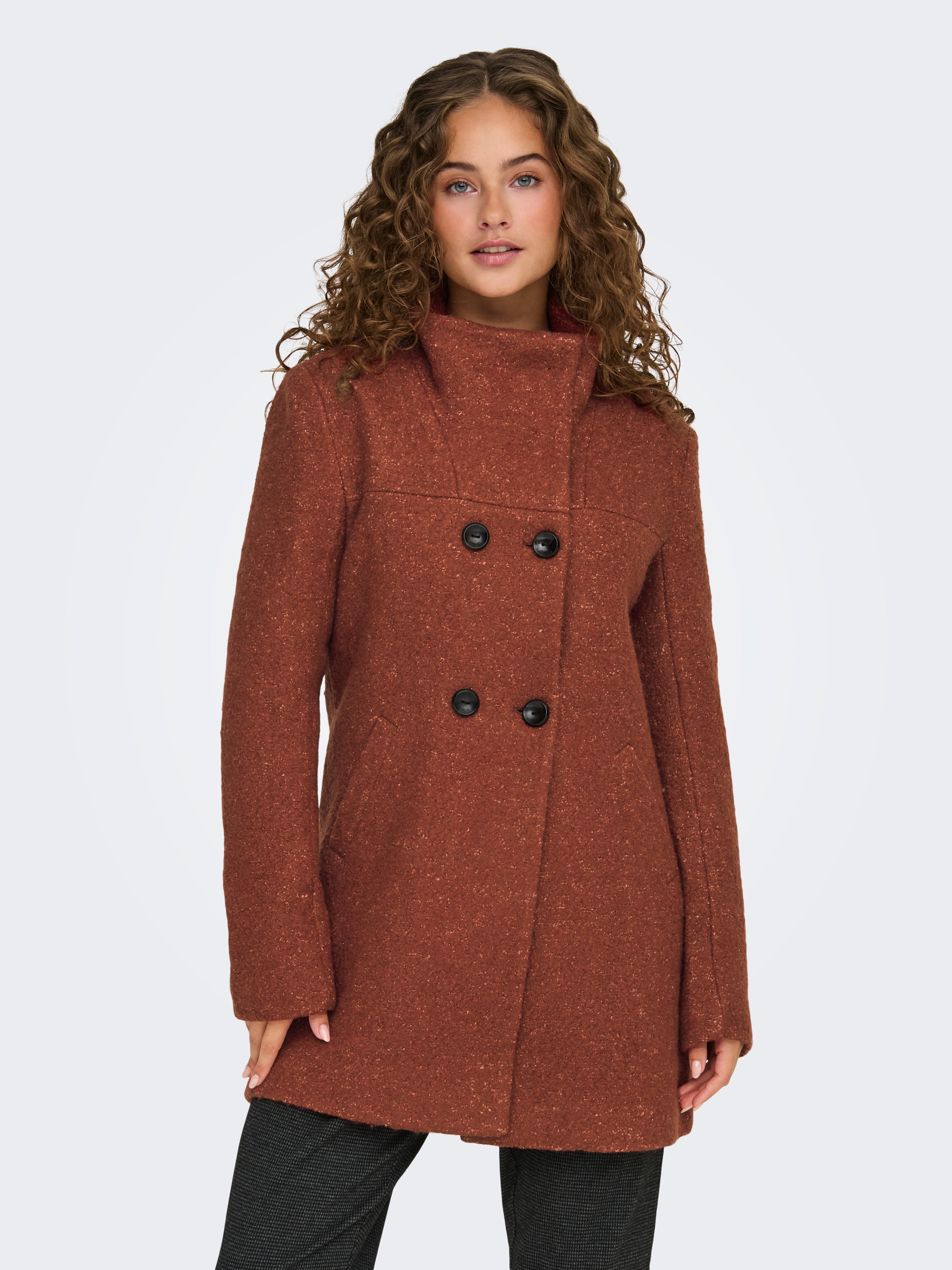 Manteau only laine sale