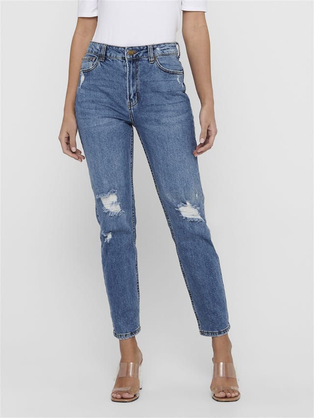 ONLY Straight fit High waist Jeans - 15205442
