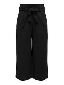 ONLY Wide Leg Fit Trousers -Black - 15205538
