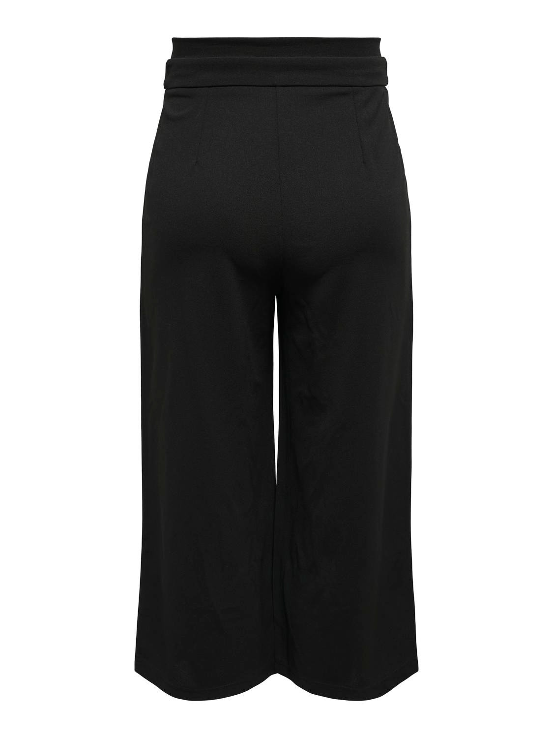 ONLY Wide Leg Fit Trousers -Black - 15205538