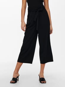 ONLY Pantalons Wide Leg Fit -Black - 15205538