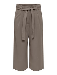 ONLY Culotte Trousers -Driftwood - 15205538