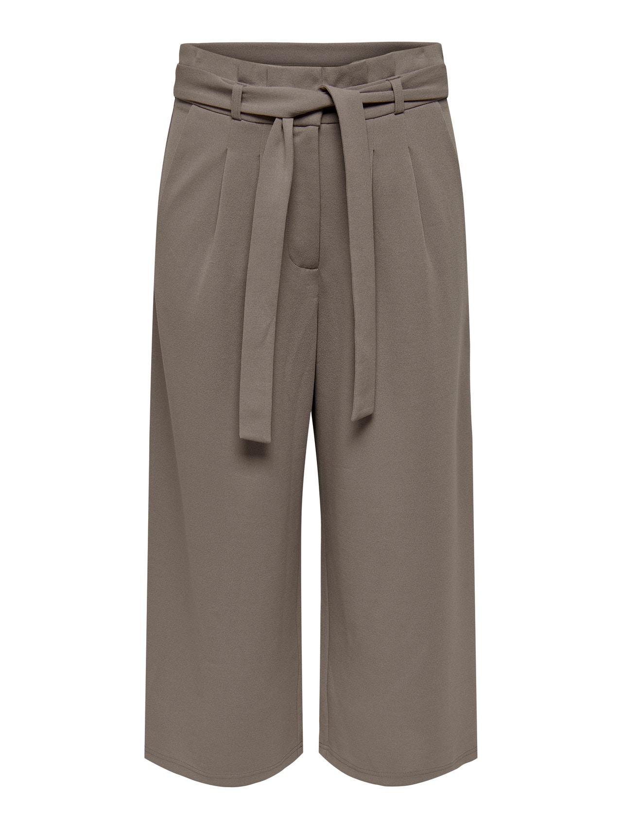 ONLY Wide Leg Fit Trousers -Driftwood - 15205538