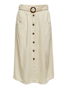 ONLY Long skirt -Almond Milk - 15205603