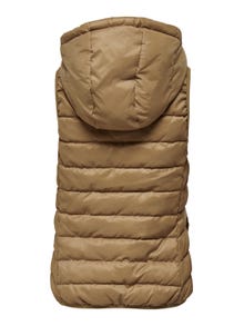 ONLY Quilted Waistcoat -Toasted Coconut - 15205760