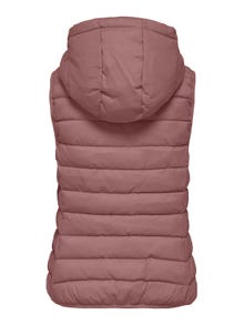 ONLY Gilets anti-froid Col montant haut -Withered Rose - 15205760