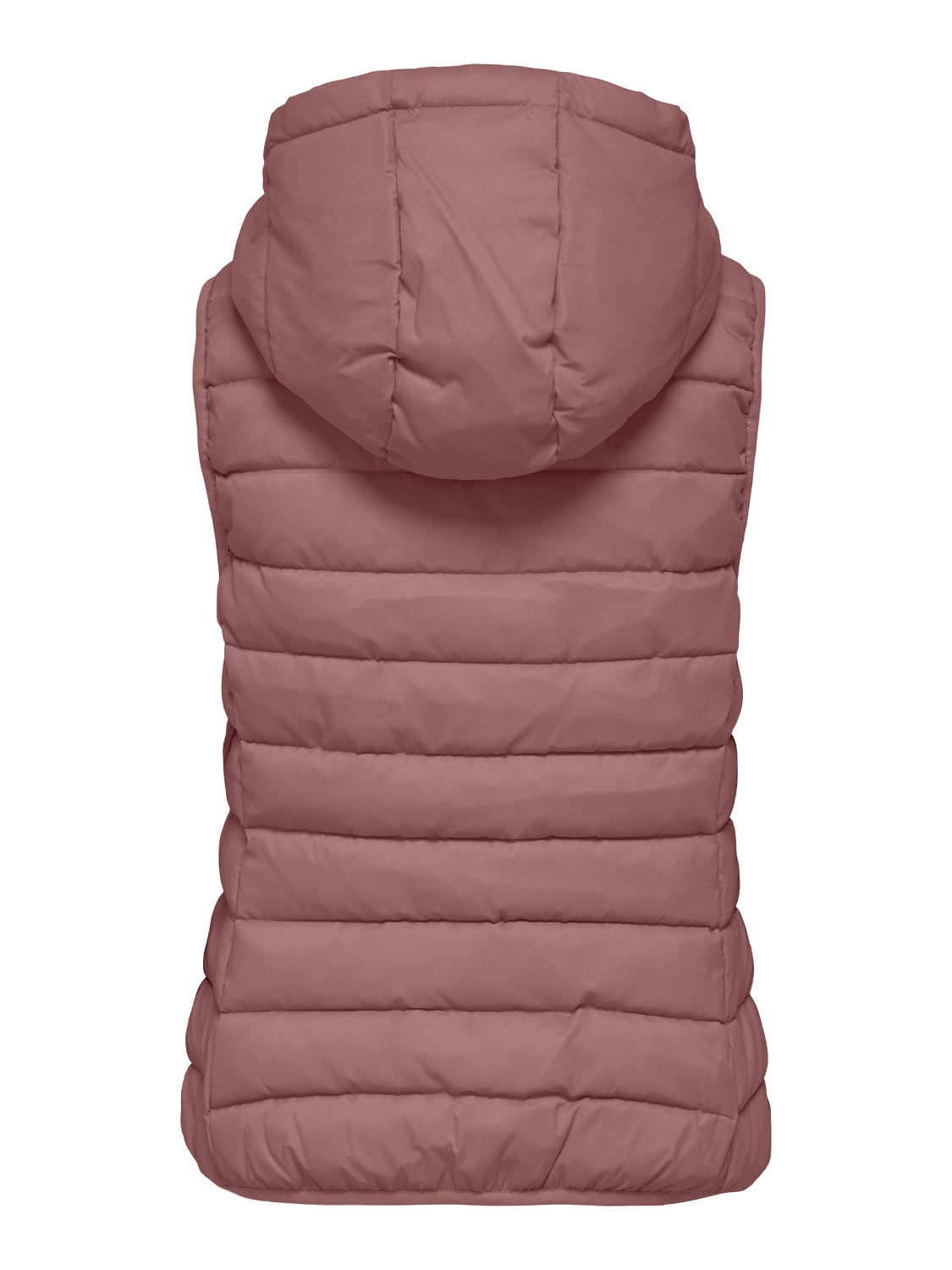 ONLY High stand-up collar Otw Gilet -Withered Rose - 15205760