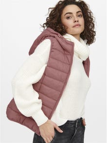 ONLY Matelassé Gilet -Withered Rose - 15205760