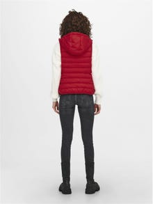 ONLY Gilets anti-froid Col montant haut -High Risk Red - 15205760