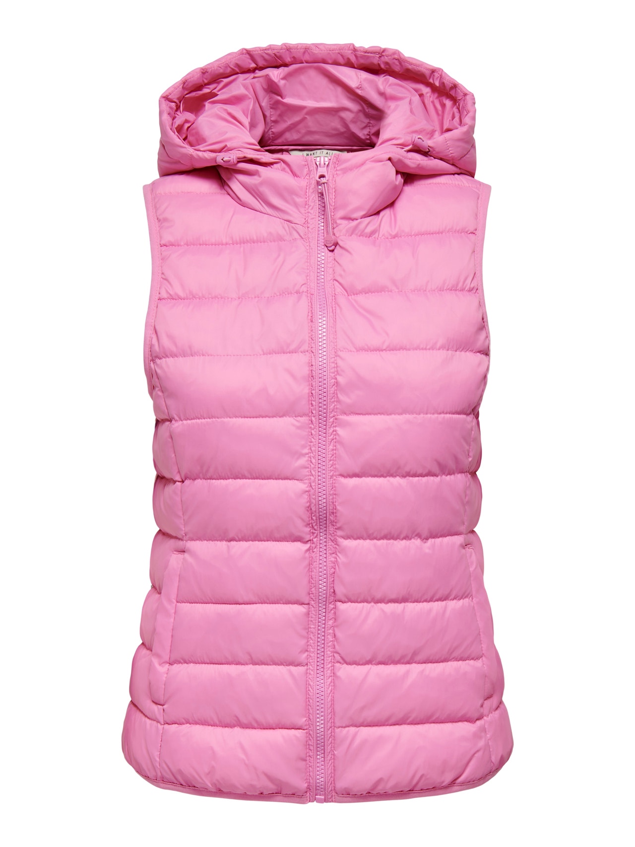 ONLY Gilets anti-froid Col montant haut -Fuchsia Pink - 15205760