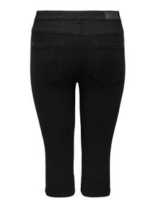 ONLY Shorts Corte skinny Cintura alta -Black - 15205943