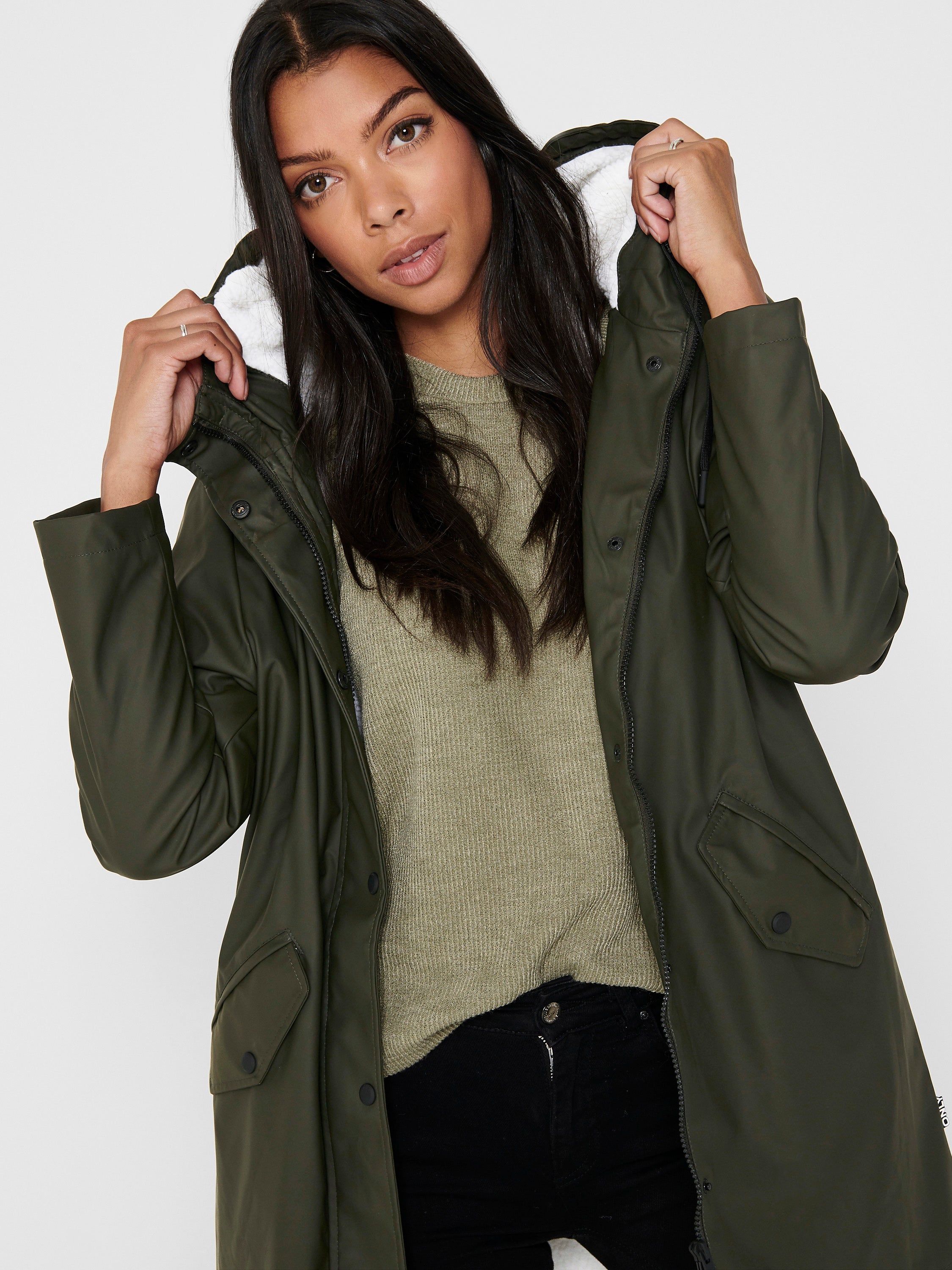 long lightweight rain jacket