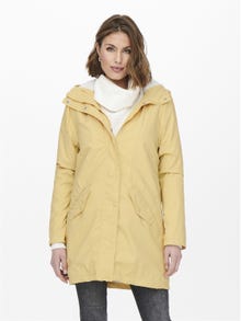 ONLY Rain jacket with teddy lining -Jojoba - 15206116