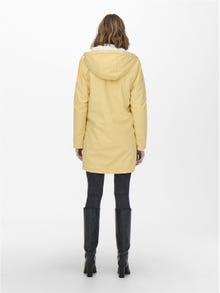 ONLY Rain jacket with teddy lining -Jojoba - 15206116