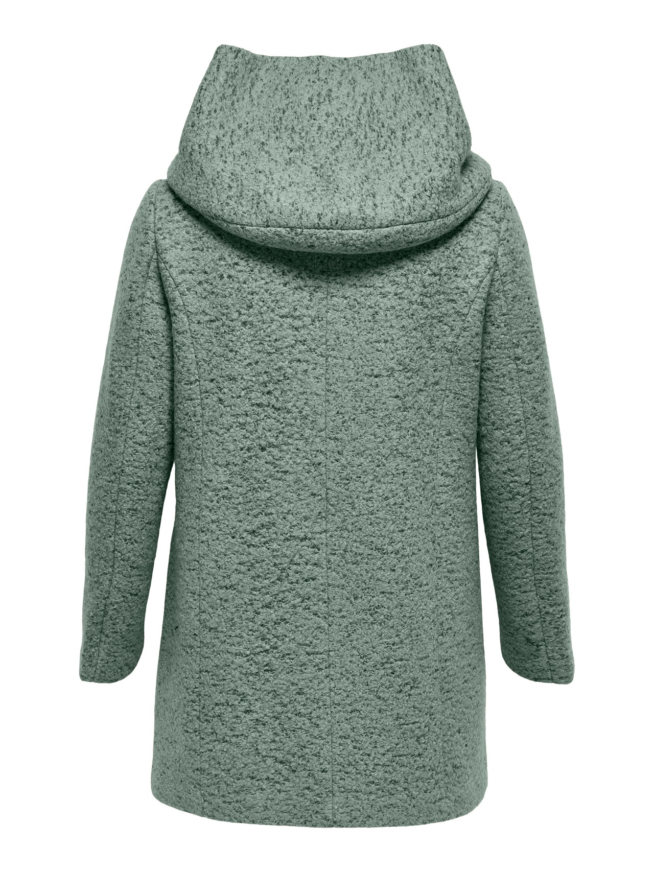 Kurzmantel Only Damen Mantel Grün ONLY Kurzmantel Balsam Green