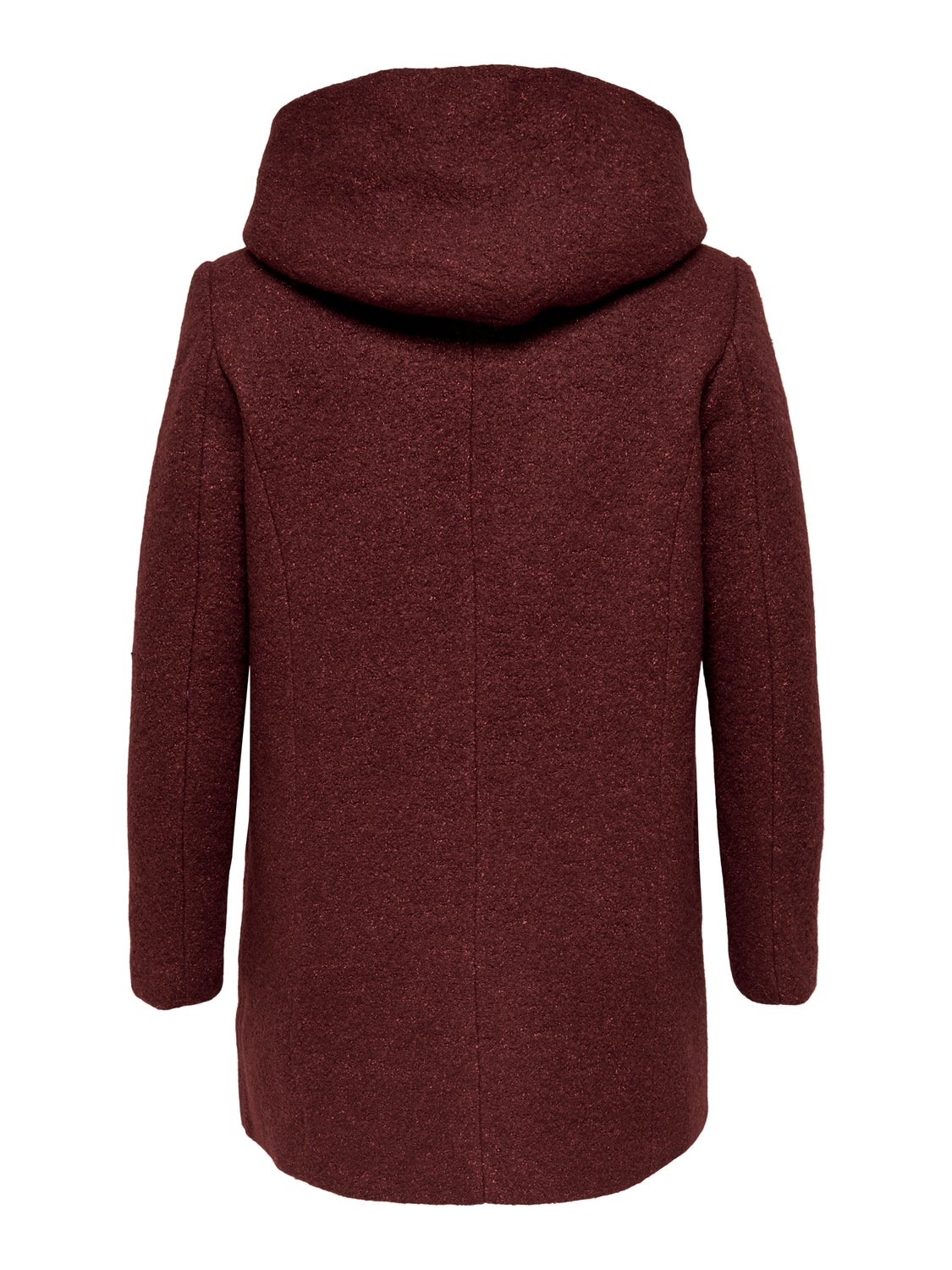 Hooded 2025 boucle coat