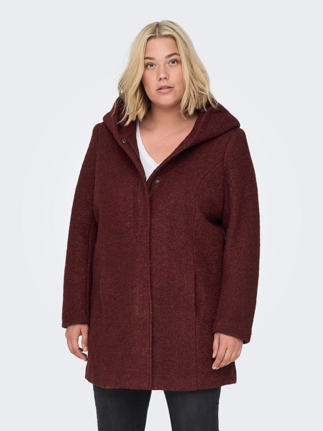 ONLY De lana especial tallas grandes Abrigo - 15206225