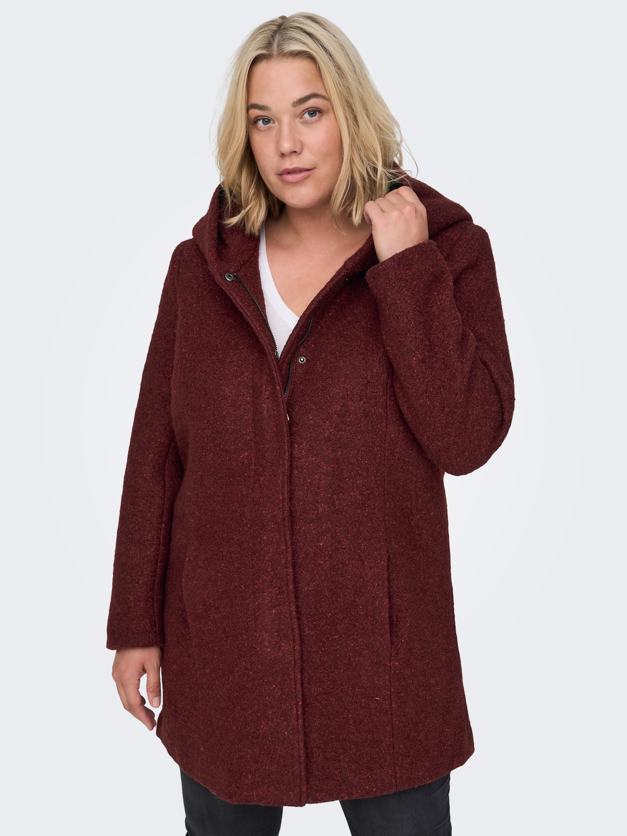 ONLY CARNEWSEDONA Coat -Windsor Wine - 15206225