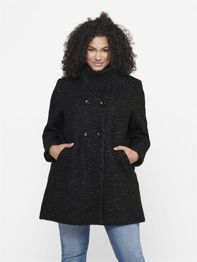 ONLY Curvy Wool Coat - 15206226