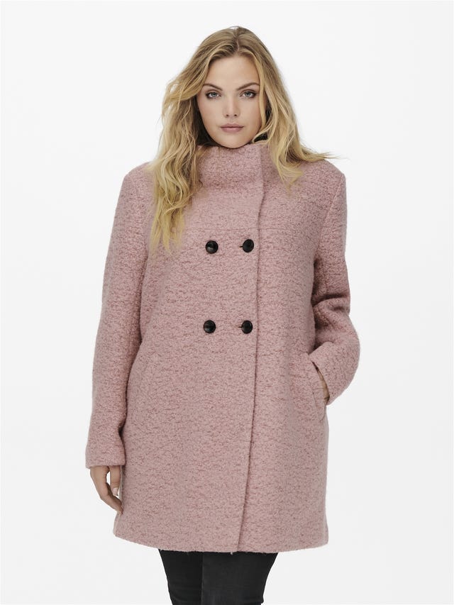 ONLY Curvy Wool Coat - 15206226
