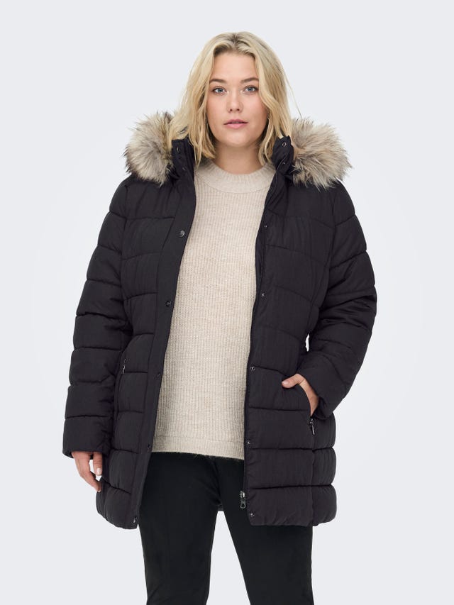 ONLY Curvy long Quilted jacket - 15206227