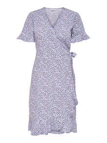ONLY Effet portefeuille Robe -Chinese Violet - 15206407