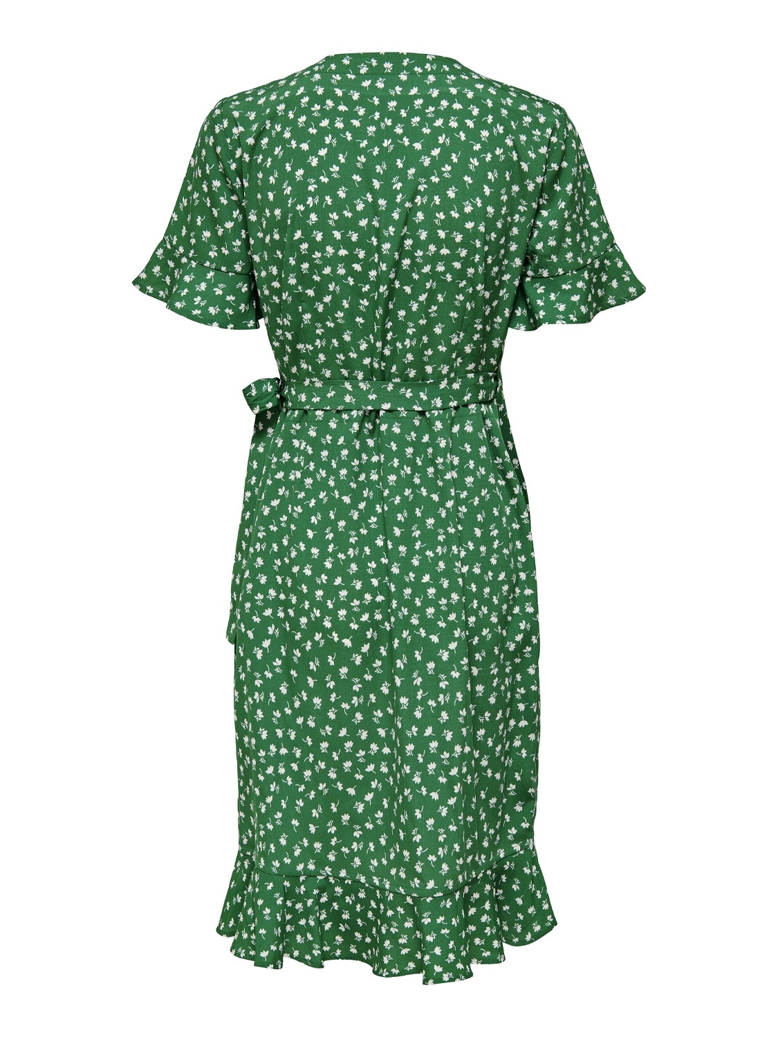 ONLY Mini wrap kjole -Verdant Green - 15206407