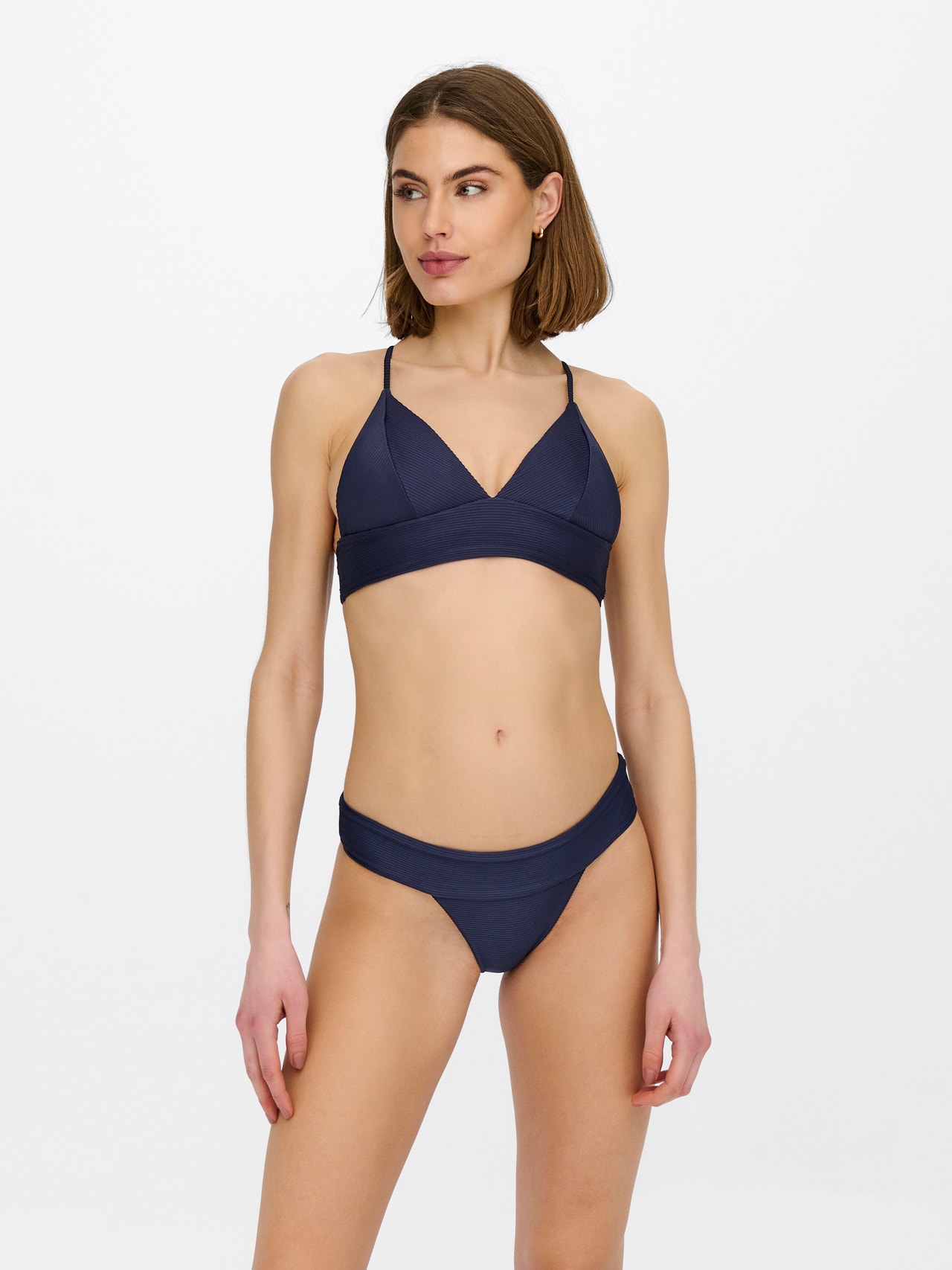ONLY Triangle Bikini set -Peacoat - 15206449