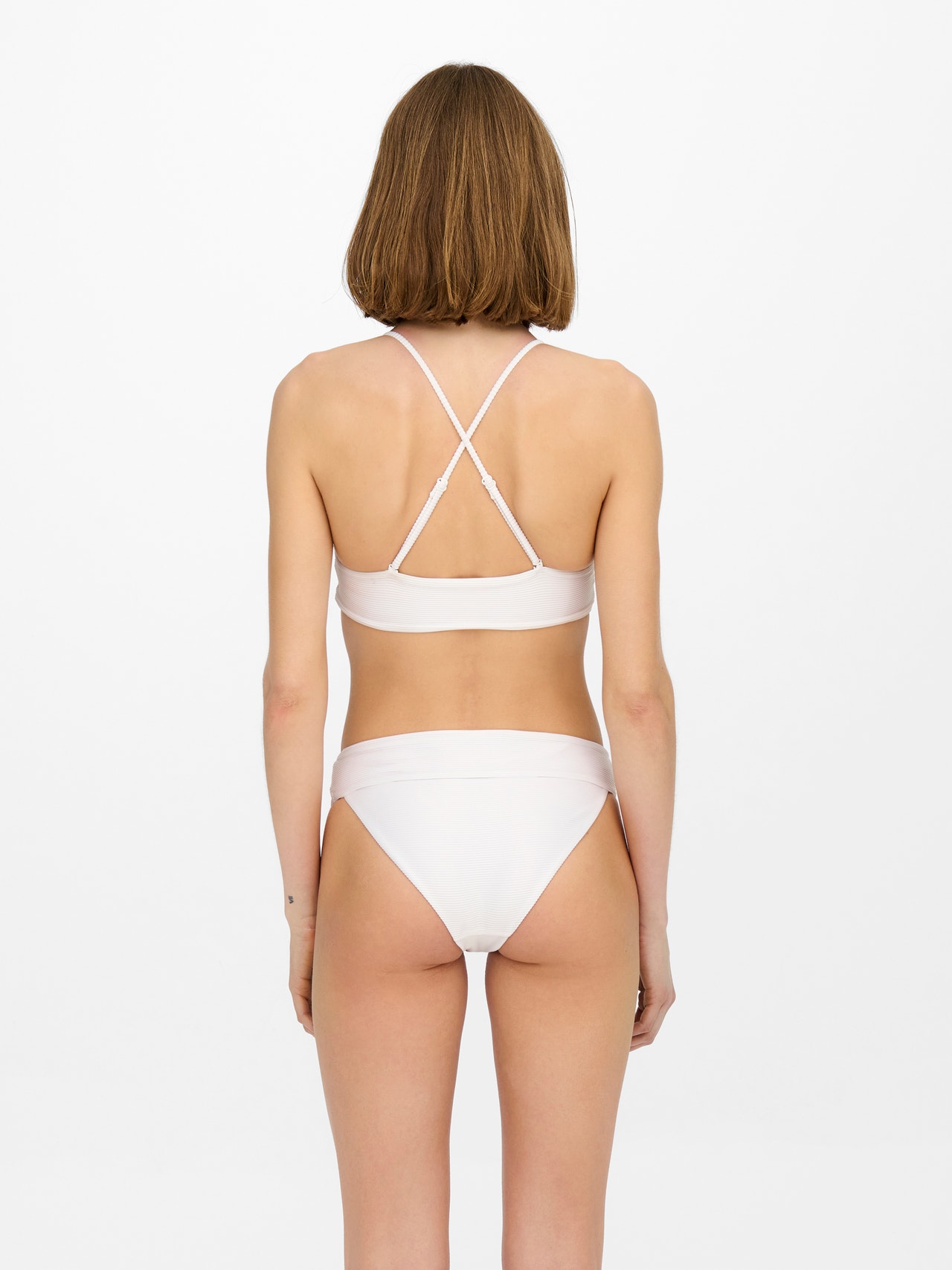 ONLY Triangle Bikini set -Cloud Dancer - 15206449