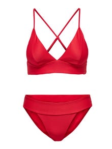 ONLY Triangel Bikini -Mars Red - 15206449